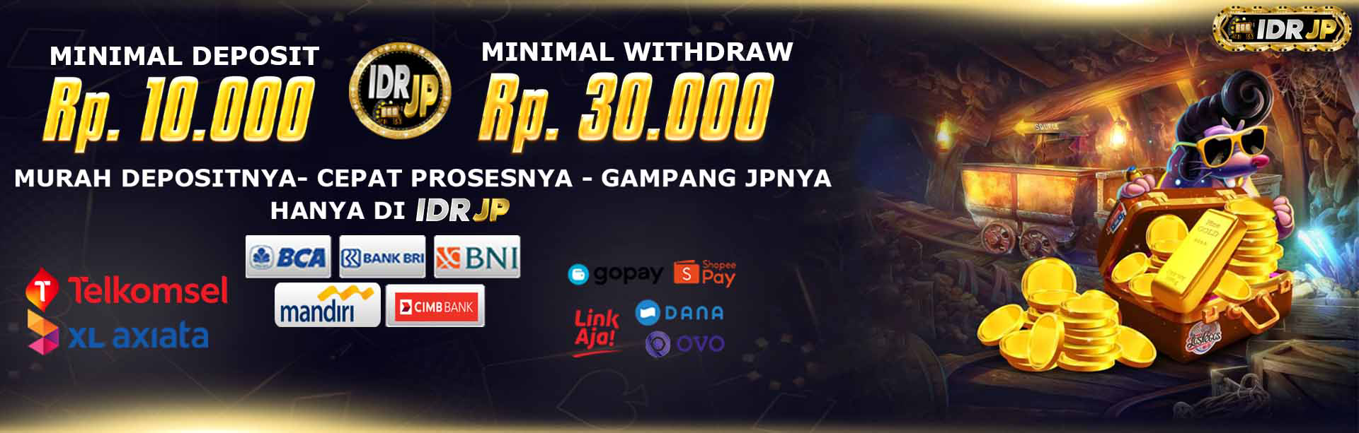 minimal deposit murah