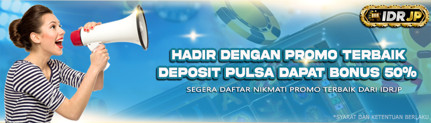 deposit pulsa dapat bonus 50%